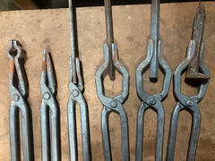 Beginner blacksmith tong set